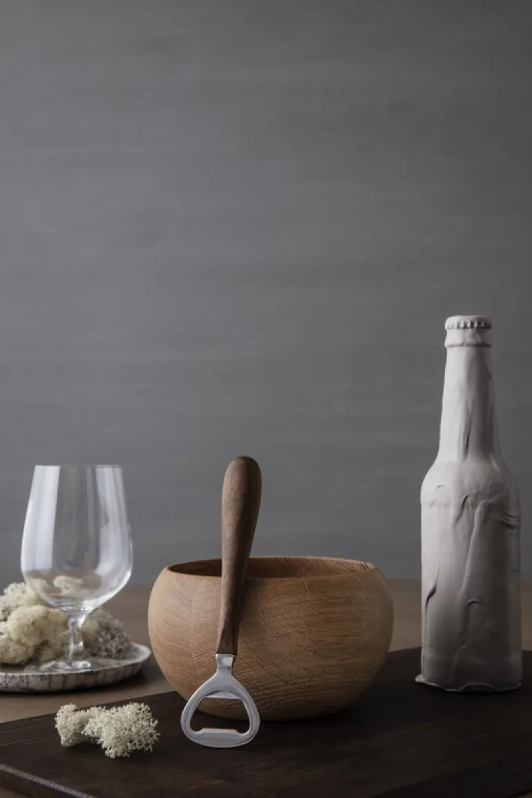 Kay Bojesen Denmark Menageri bottle opener, walnut