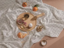 Kay Bojesen Denmark Menageri serving plate with handle, oak