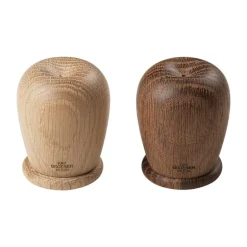 Kay Bojesen Denmark Menageri salt and pepper set, oak - smoked oak