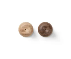 Kay Bojesen Denmark Menageri salt and pepper set, oak - smoked oak