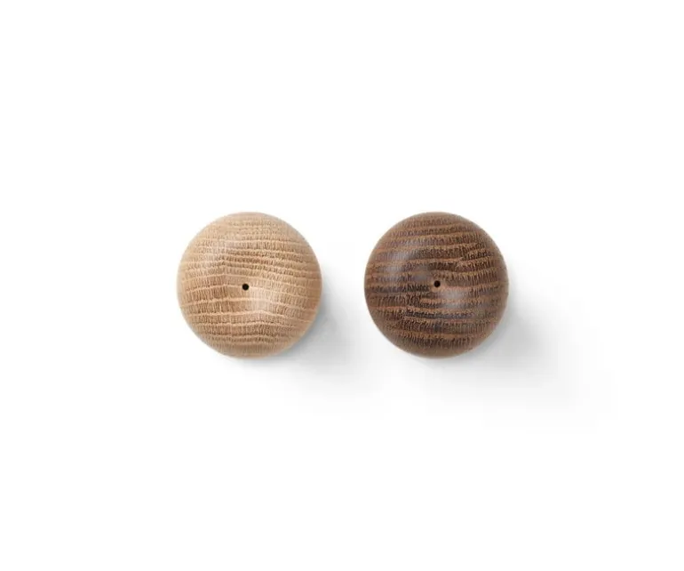 Kay Bojesen Denmark Menageri salt and pepper set, oak - smoked oak