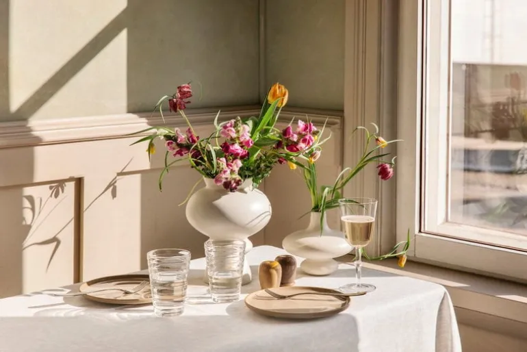 Kay Bojesen Denmark Menageri salt and pepper set, oak - smoked oak