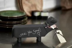 Kay Bojesen Denmark Wooden Hippo, black