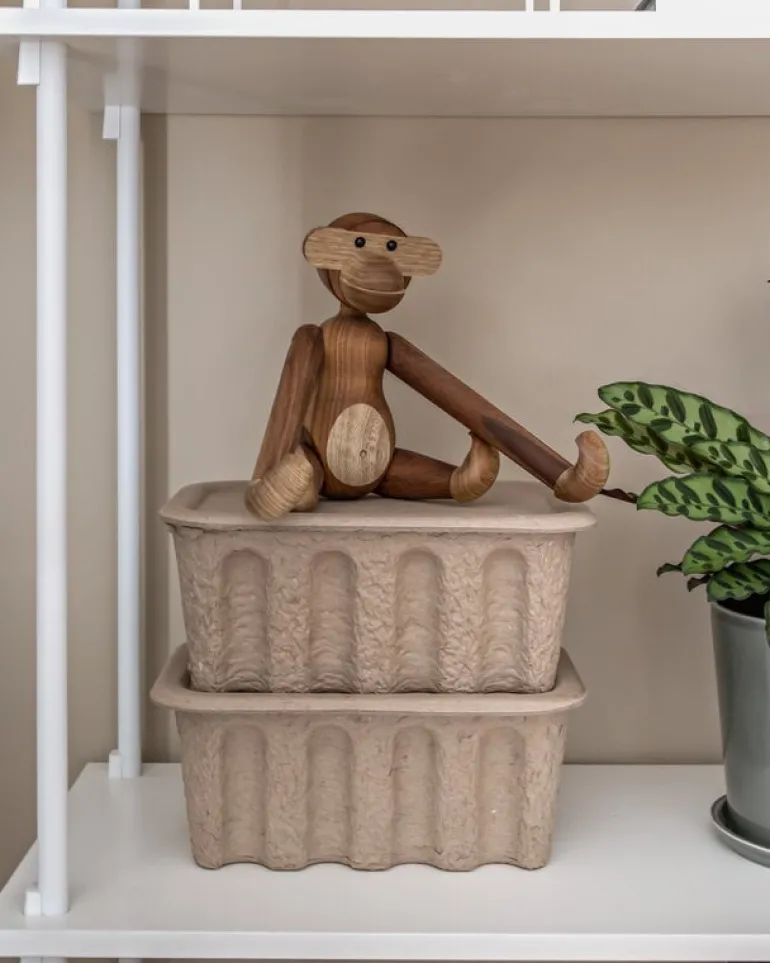 Kay Bojesen Denmark Wooden Monkey, small, teak