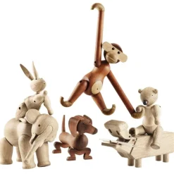 Kay Bojesen Denmark Wooden Monkey, small, teak