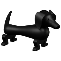 Kay Bojesen Denmark Wooden dog, medium, dark stained oak
