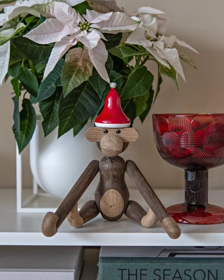 Kay Bojesen Denmark Wooden Monkey, small, smoked oak