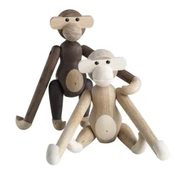 Kay Bojesen Denmark Wooden Monkey, small, smoked oak