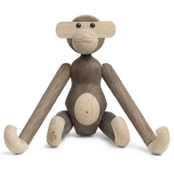 Kay Bojesen Denmark Wooden Monkey, small, smoked oak