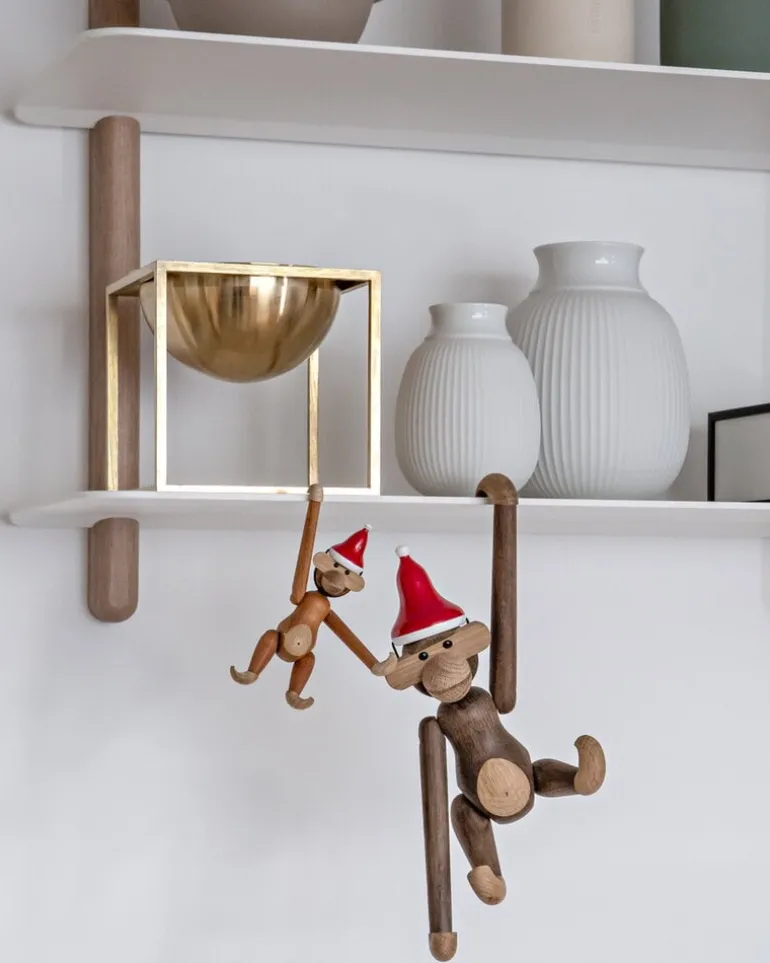 Kay Bojesen Denmark Wooden Monkey, small, smoked oak