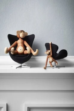 Kay Bojesen Denmark Wooden Monkey, mini, teak