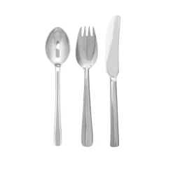 Kay Bojesen Grand Prix children's set, polished stainless steel