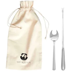 Kay Bojesen Grand Prix seafood set, 8 pcs, polished stainless steel