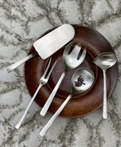 Kay Bojesen Grand Prix serving set, 3 pcs, polished stainless steel