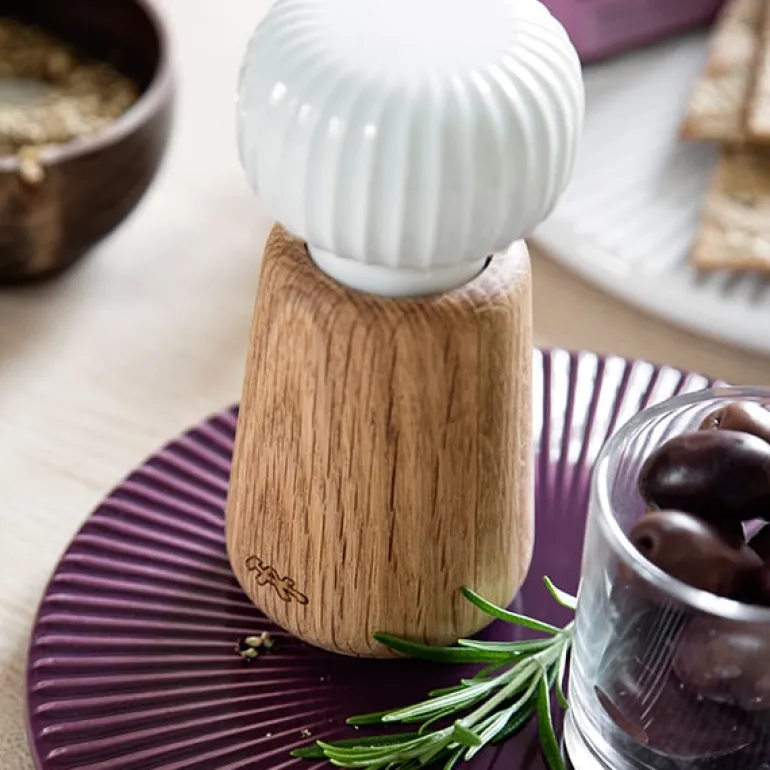 Kähler Hammershøi grinder, 14 cm, white