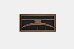 Klassik Studio The Hanger coat rack, smoked oak - matt black