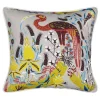 Klaus Haapaniemi & Co. Crane cushion cover, linen-cotton, grey