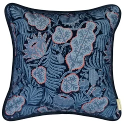 Klaus Haapaniemi & Co. Iceflower cushion cover, velvet, blue