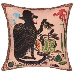 Klaus Haapaniemi & Co. Les Chats Monster cushion cover, linen