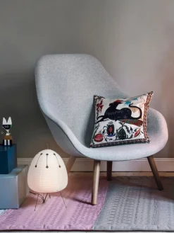 Klaus Haapaniemi & Co. Les Chats Putte cushion cover, linen