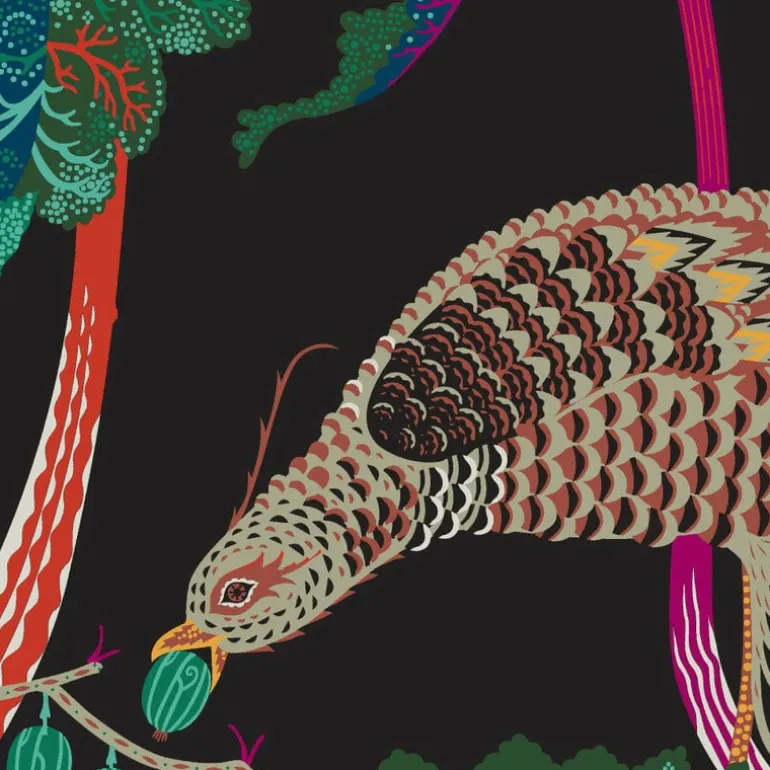 Klaus Haapaniemi & Co. Pheasants wallpaper, uncoated