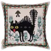 Klaus Haapaniemi & Co. Scary Cat cushion cover, 50 x 50 cm, velvet