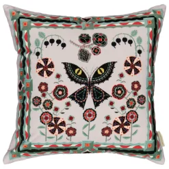 Klaus Haapaniemi & Co. Scary Cat cushion cover, 50 x 50 cm, velvet