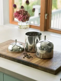 Klong Blad jar, large, stainless steel