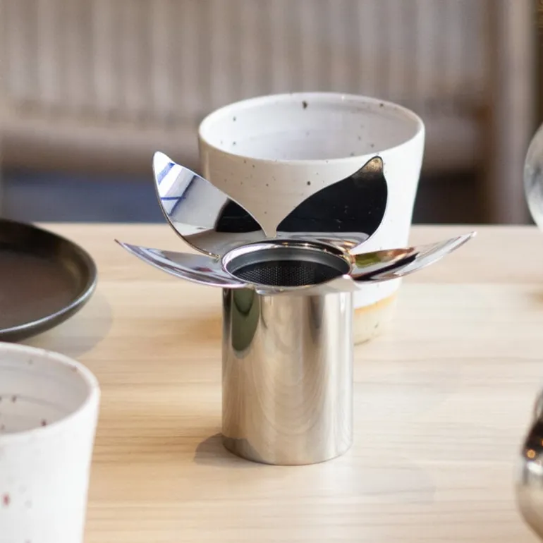 Klong Blad tea strainer, stainless steel