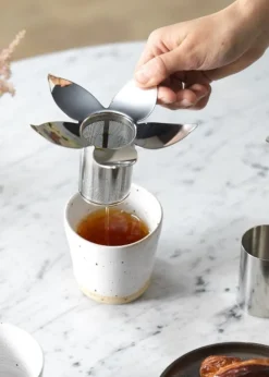 Klong Blad tea strainer, stainless steel