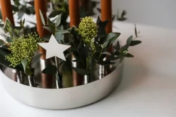 Klong Jubel Advent candleholder/vase, stainless steel