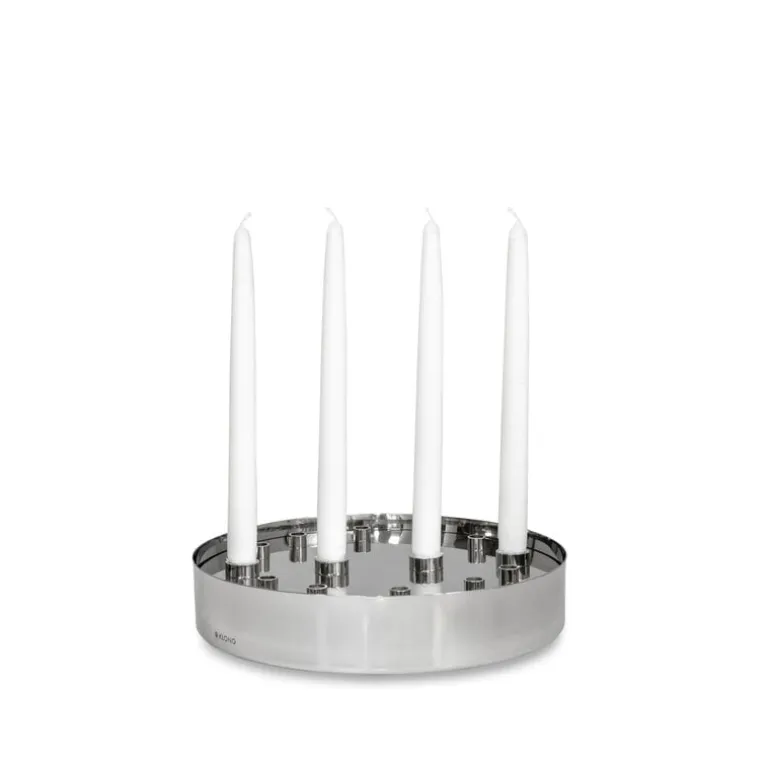Klong Jubel Advent candleholder/vase, stainless steel
