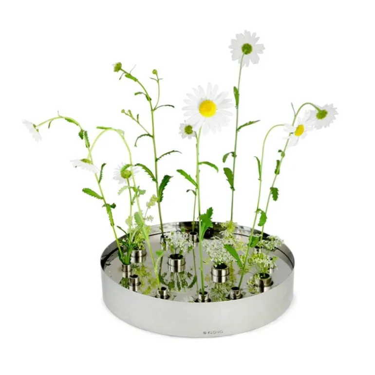 Klong Jubel Advent candleholder/vase, stainless steel