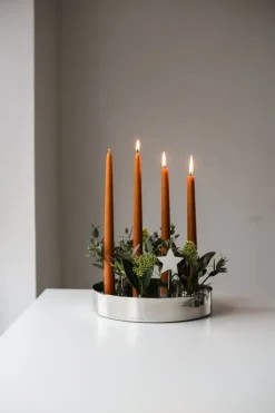 Klong Jubel Advent candleholder/vase, stainless steel