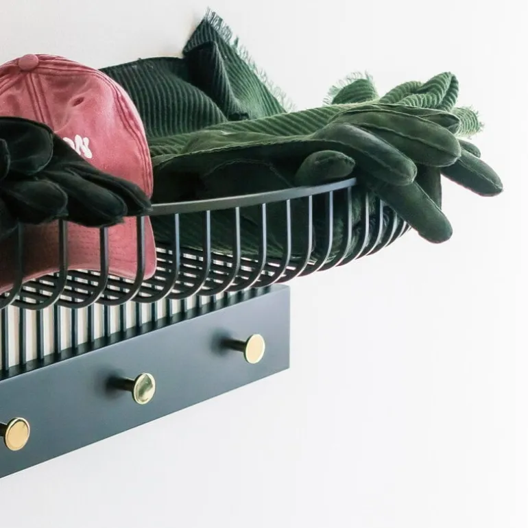 Klong Lunett hat shelf, black