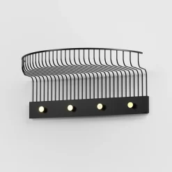 Klong Lunett hat shelf, black