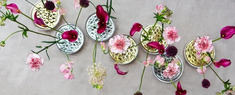 Klong Äng vase, large, brass