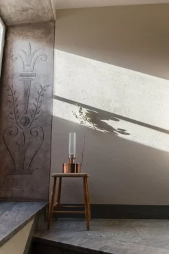 Klong Patina oil lamp, big, copper