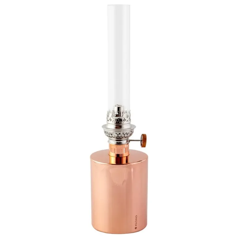 Klong Patina oil lamp, small, copper