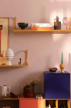 Klong Patina oil lamp, small, dark red