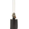 Klong Patina oil lamp, small, black