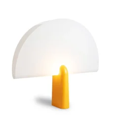Klong Pavo table lamp, yellow