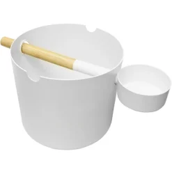 KOLO Bucket and Ladle, white
