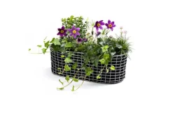 Korbo Balcony planting basket, galvanized steel
