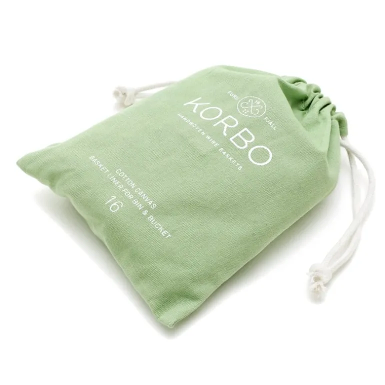 Korbo Basket Liner 24 L, green