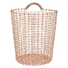 Korbo Bin 18 wire basket, copper