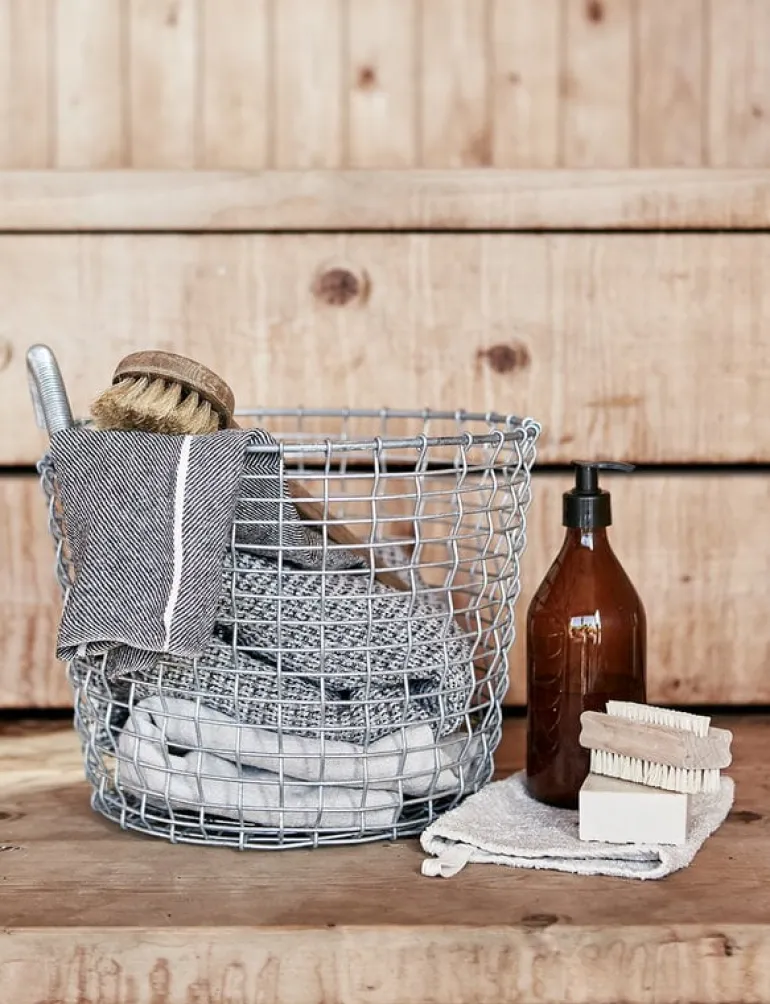 Korbo Bin 16 wire basket, galvanized