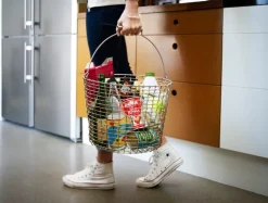 Korbo Bucket 24 wire basket, galvanized