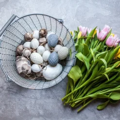 Korbo Bucket 16 wire basket, galvanized