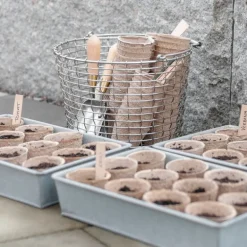 Korbo Bucket 16 wire basket, galvanized